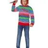 Spirit Halloween Kids Chucky Good Guys Costume Kit 2 Spirit Halloween Kids Chucky Good Guys Costume Kit -Halloween Clothing Theme Store 01528512 a