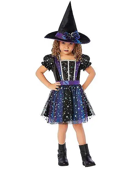 Spirit Halloween Toddler Enchanted Light-Up Witch Costume 3 Spirit Halloween Toddler Enchanted Light-Up Witch Costume
