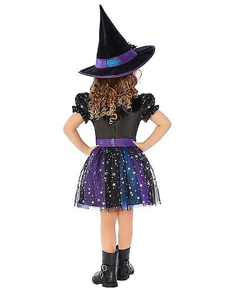 Spirit Halloween Toddler Enchanted Light-Up Witch Costume 4 Spirit Halloween Toddler Enchanted Light-Up Witch Costume - Image 2