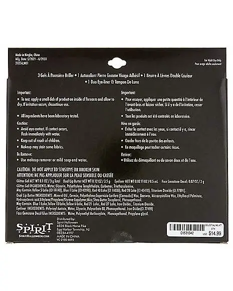 Spirit Halloween Celestial Makeup Kit 5 Spirit Halloween Celestial Makeup Kit - Image 3