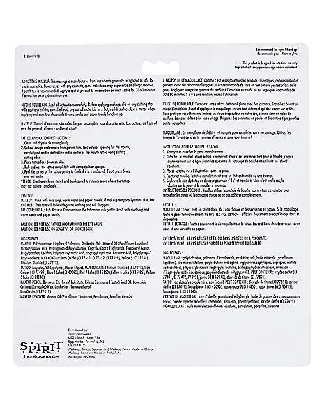 Spirit Halloween Scary Scarecrow Makeup Kit 5 Spirit Halloween Scary Scarecrow Makeup Kit - Image 3