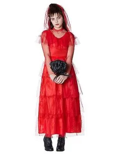 Spirit Halloween Kids Lydia Deetz Costume - Beetlejuice