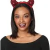 Spirit Halloween Light-Up Devil Headband -Halloween Clothing Theme Store 01536424 a