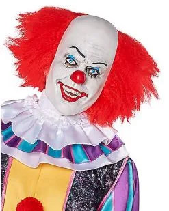 Spirit Halloween Adult Classic Pennywise Clown Costume - It 5 Spirit Halloween Adult Classic Pennywise Clown Costume - It -Halloween Clothing Theme Store 01536473 c