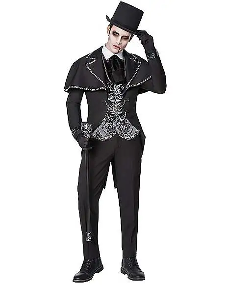 Spirit Halloween Adult Midnight Vampire Costume 3 Spirit Halloween Adult Midnight Vampire Costume