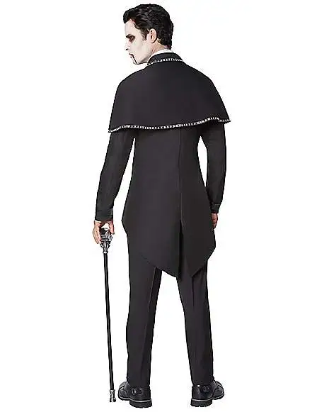 Spirit Halloween Adult Midnight Vampire Costume 4 Spirit Halloween Adult Midnight Vampire Costume - Image 2