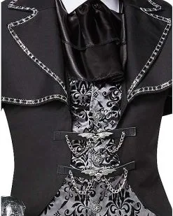 Spirit Halloween Adult Midnight Vampire Costume 8 Spirit Halloween Adult Midnight Vampire Costume -Halloween Clothing Theme Store 01537752 c