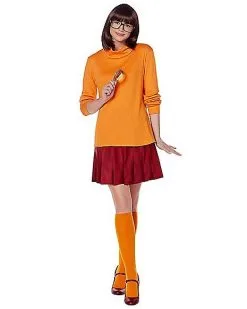 Spirit Halloween Adult Velma Costume - Scooby-Doo