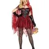 Spirit Halloween Adult Dangerous Red Riding Hood Costume