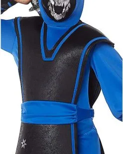 Spirit Halloween Kids Blue Ultimate Ninja Costume -Halloween Clothing Theme Store 01539923 c