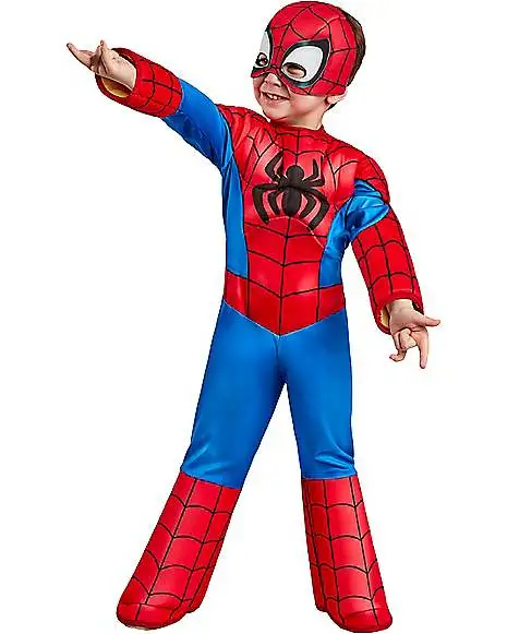 Spirit Halloween Toddler Peter Parker Costume - Spidey And His Amazing Friends 3 Spirit Halloween Toddler Peter Parker Costume - Spidey And His Amazing Friends