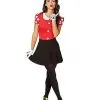 Spirit Halloween Adult Minnie Mouse Costume Kit - Disney -Halloween Clothing Theme Store 01541234 a