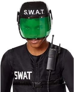 Spirit Halloween Kids SWAT Costume - Deluxe -Halloween Clothing Theme Store 01542331 c