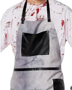 Spirit Halloween Adult Pig Butcher Costume 7 Spirit Halloween Adult Pig Butcher Costume -Halloween Clothing Theme Store 01543743 c