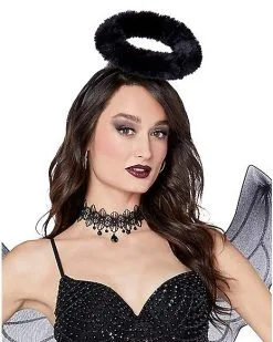 Spirit Halloween Adult Fallen Angel Costume Kit -Halloween Clothing Theme Store 01544899 c