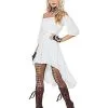 Spirit Halloween Adult Ivory Peasant Plus Size Dress 1 Spirit Halloween Adult Ivory Peasant Plus Size Dress -Halloween Clothing Theme Store 01546134 a