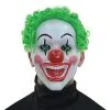 Spirit Halloween Light Up El Wire Jokes On You Clown Half Mask -Halloween Clothing Theme Store 01548684 a