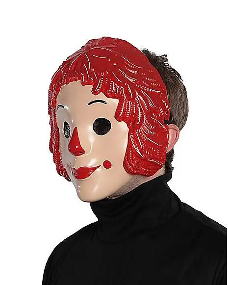 Spirit Halloween Vintage Rag Doll Half Mask 4 Spirit Halloween Vintage Rag Doll Half Mask - Image 2