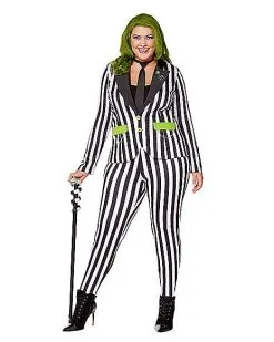 Spirit Halloween Adult Women's Beetlejuice Costume - Beetlejuice 8 Spirit Halloween Adult Women's Beetlejuice Costume - Beetlejuice -Halloween Clothing Theme Store 01549427 c
