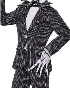 Spirit Halloween Kids Jack Skellington Suit Costume - The Nightmare Before Christmas -Halloween Clothing Theme Store 01549849 c