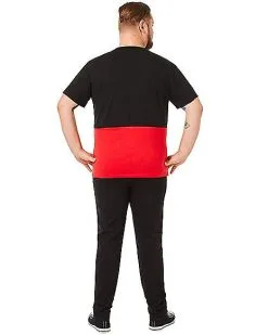 Spirit Halloween Adult Mickey Mouse T Shirt - Disney -Halloween Clothing Theme Store 01550144 e