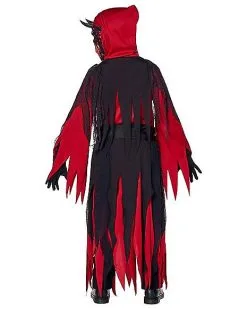 Spirit Halloween Kids Light-Up Devilish Demon Costume -Halloween Clothing Theme Store 01550581 b