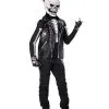 Spirit Halloween Kids Dark Rebel Punk Skeleton Costume -Halloween Clothing Theme Store 01552132 a