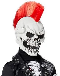 Spirit Halloween Kids Dark Rebel Punk Skeleton Costume -Halloween Clothing Theme Store 01552132 d