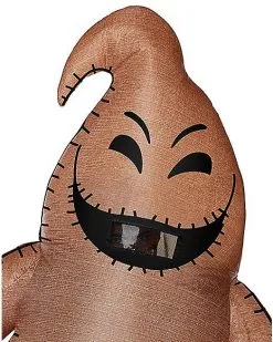 Spirit Halloween Adult Oogie Boogie Inflatable Costume - The Nightmare Before Christmas -Halloween Clothing Theme Store 01554526 c