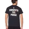 Spirit Halloween I Purged T Shirt - The Purge: Anarchy -Halloween Clothing Theme Store 01555556 b