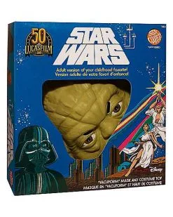 Spirit Halloween Adult Yoda Star Wars Costume Kit - Ben Cooper