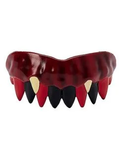 Spirit Halloween Scary Clown Teeth -Halloween Clothing Theme Store 01557727 b