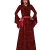 Spirit Halloween Kids Red Hooded Dress -Halloween Clothing Theme Store 01558410 a