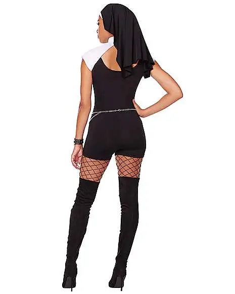 Spirit Halloween Adult Blessed Babe Romper Costume 4 Spirit Halloween Adult Blessed Babe Romper Costume - Image 2