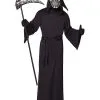 Spirit Halloween Adult Reaper Skeleton Robe Costume 1 Spirit Halloween Adult Reaper Skeleton Robe Costume -Halloween Clothing Theme Store 01558972 a