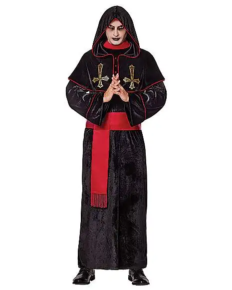 Spirit Halloween Adult Unholy Priest Costume 3 Spirit Halloween Adult Unholy Priest Costume