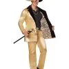 Spirit Halloween Adult Gold Pimp Costume -Halloween Clothing Theme Store 01559145 a