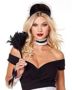 Spirit Halloween French Maid Costume Kit 7 Spirit Halloween French Maid Costume Kit -Halloween Clothing Theme Store 01559541 c