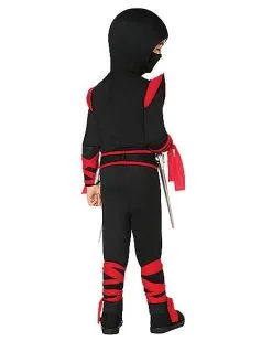 Spirit Halloween Toddler Stealth Ninja Costume -Halloween Clothing Theme Store 01559954 b