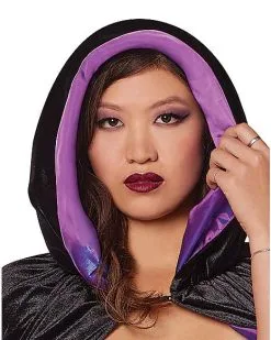 Spirit Halloween Adult Reversible Cape - Deluxe -Halloween Clothing Theme Store 01560721 d