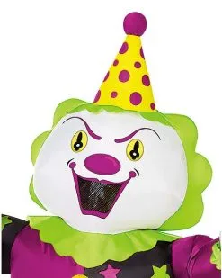 Spirit Halloween Kids Circus Clown Inflatable Costume -Halloween Clothing Theme Store 01560986 c