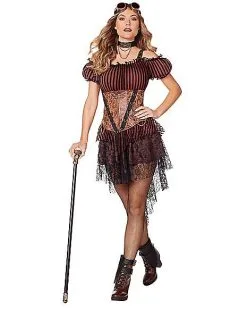 Spirit Halloween Adult Queen Of Steampunk Costume
