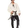Spirit Halloween Pirate Shirt And Belt Costume Kit -Halloween Clothing Theme Store 01562115 a