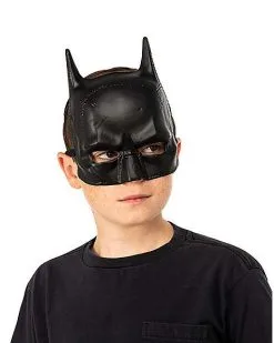 Spirit Halloween Kids Batman Half Mask - The Batman