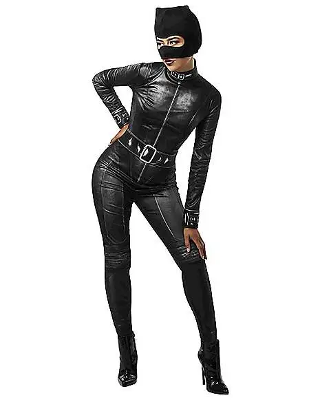 Spirit Halloween Adult Catwoman Costume Deluxe - The Batman 3 Spirit Halloween Adult Catwoman Costume Deluxe - The Batman