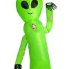 Spirit Halloween Kids Wavy Arms Alien Inflatable Costume -Halloween Clothing Theme Store 01565209 a