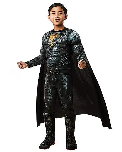 Spirit Halloween Kids Black Adam Costume 3 Spirit Halloween Kids Black Adam Costume