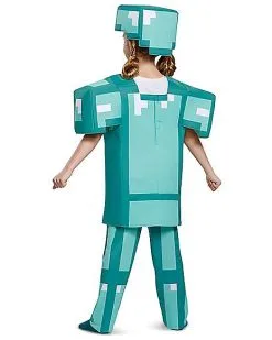 Spirit Halloween Kids Armor Deluxe Costume - Minecraft -Halloween Clothing Theme Store 01566264 d