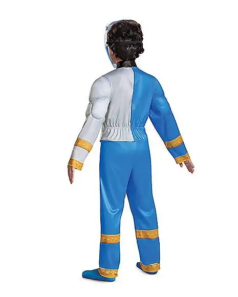 Spirit Halloween Kids Blue Ranger Costume - Dino Fury 4 Spirit Halloween Kids Blue Ranger Costume - Dino Fury - Image 2