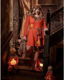 Spirit Halloween Adult Sam Costume - Trick ‘r Treat -Halloween Clothing Theme Store 01568328 c